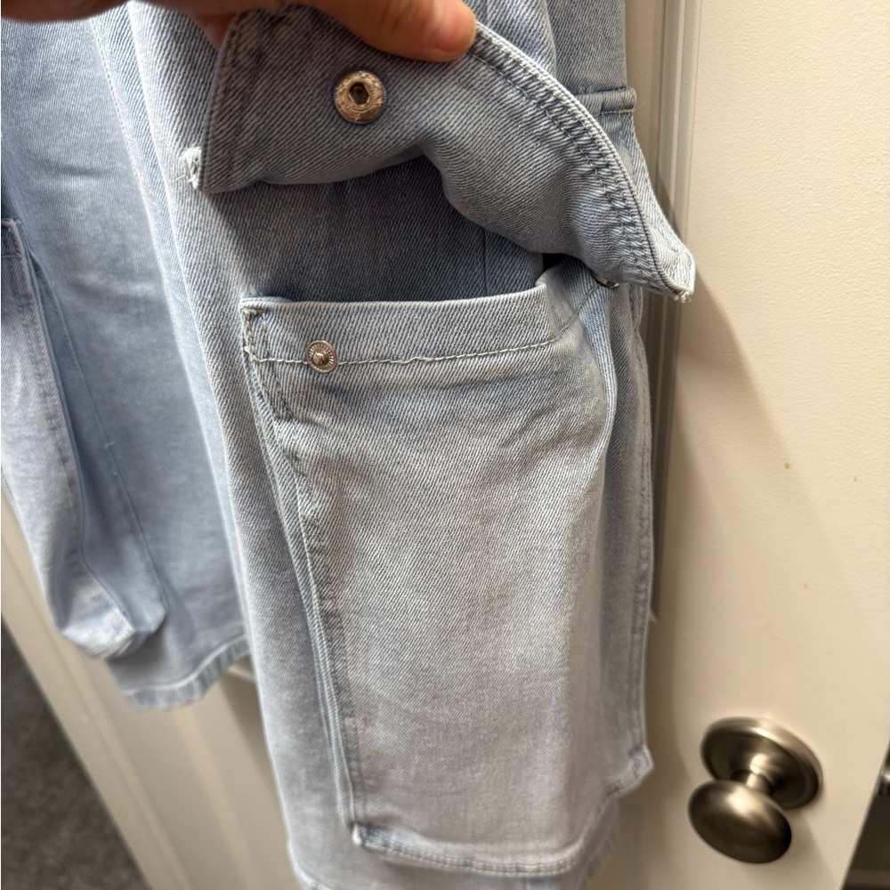 SO Wide Leg Cargo Jeans - Picture 6 of 12